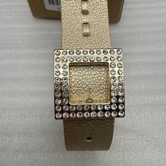 Leather Belt for Women Fashion Belt Casual Women Belts With Rhinestone Buckle... - Picture 3 of 12